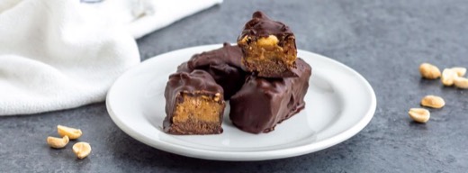Chocolate Covered Peanut Caramel Bars